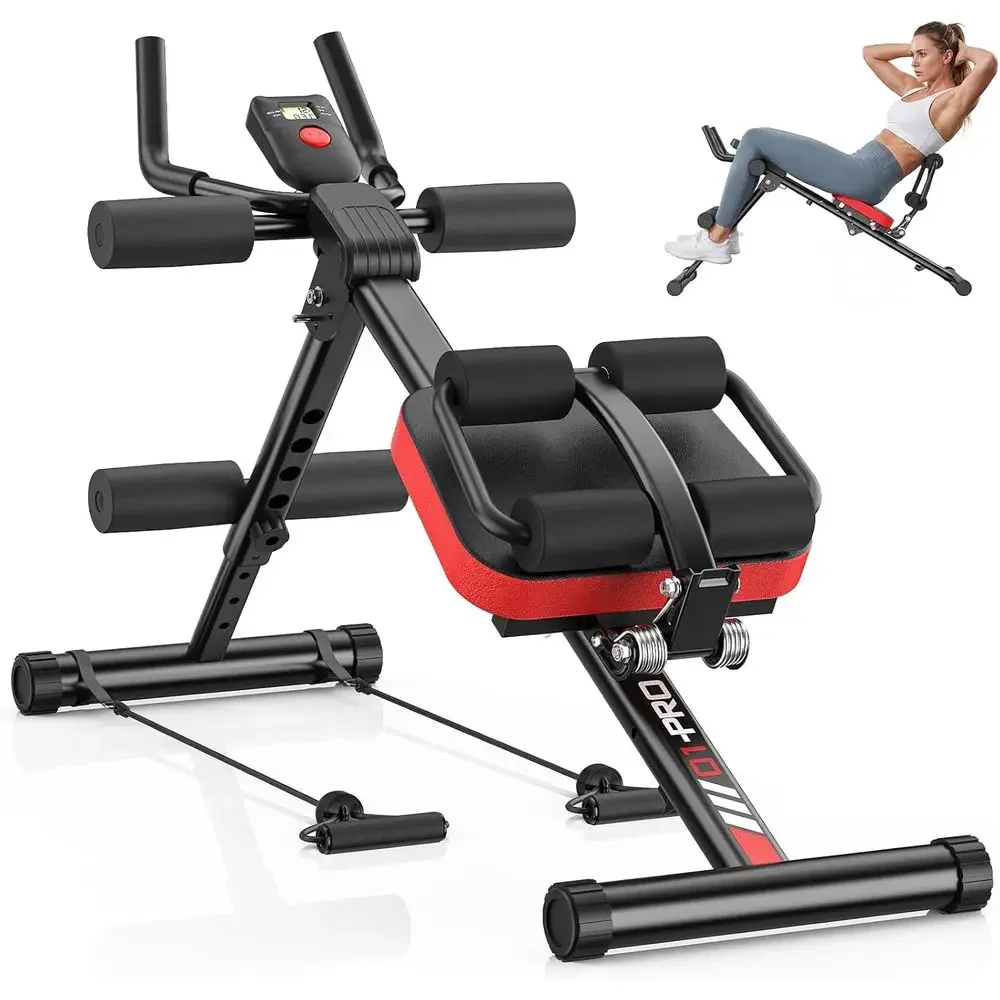 Home Gym Furniture - ม้านั่งออกกำลังกายแบบปรับได้ 5-in-1 สำหรับการฝึกกล้ามเนื้อแกนกลางลำตัว การออกกำลังกายหน้าท้อง และการออกกำลังกายที่บ้าน