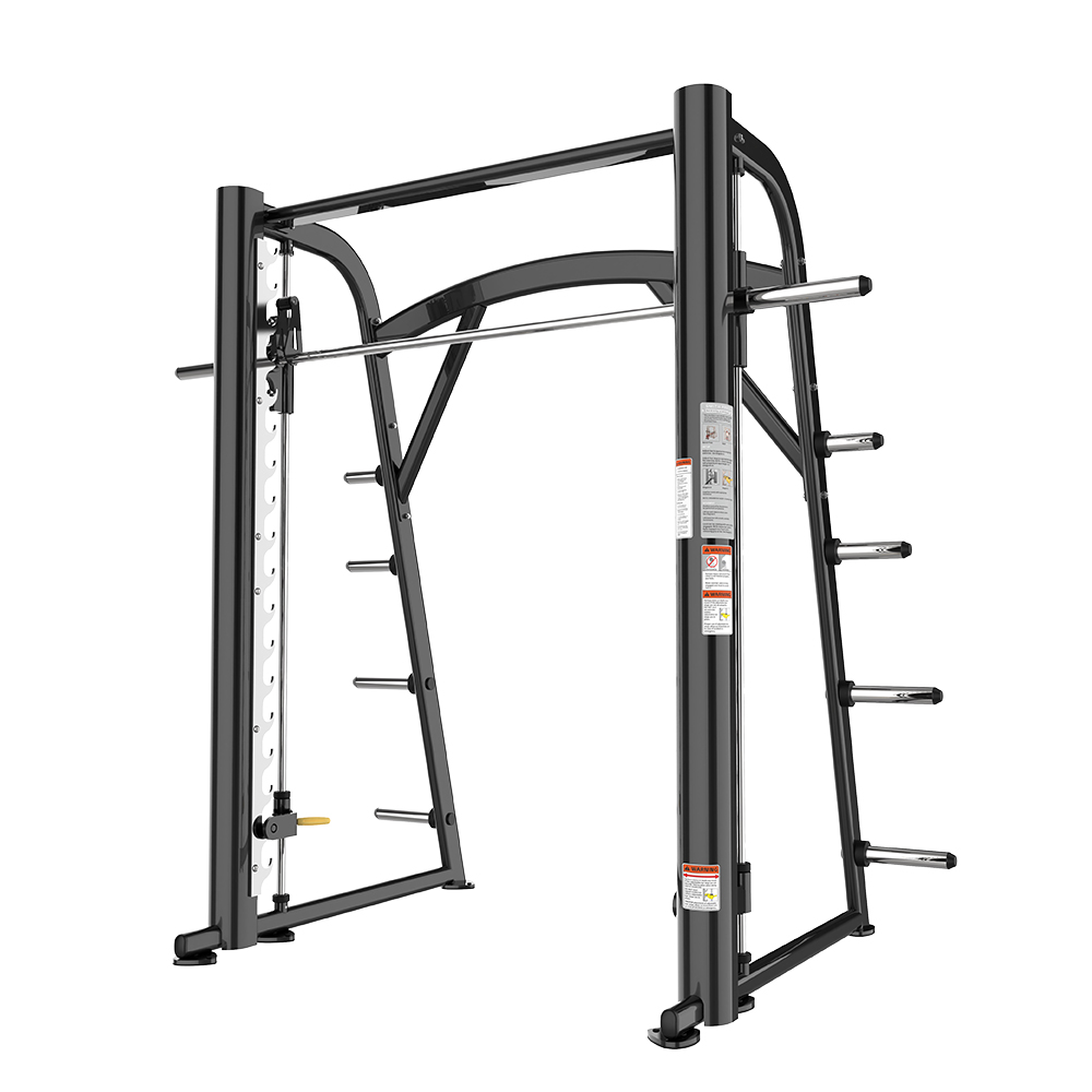 Squat Rack Power - มัลติพาวเวอร์แร็คปรับระดับได้ อุปกรณ์ออกกำลังกายสำหรับสควอท เครื่องสมิธแบบเส้นตรงสำหรับเพาะกาย