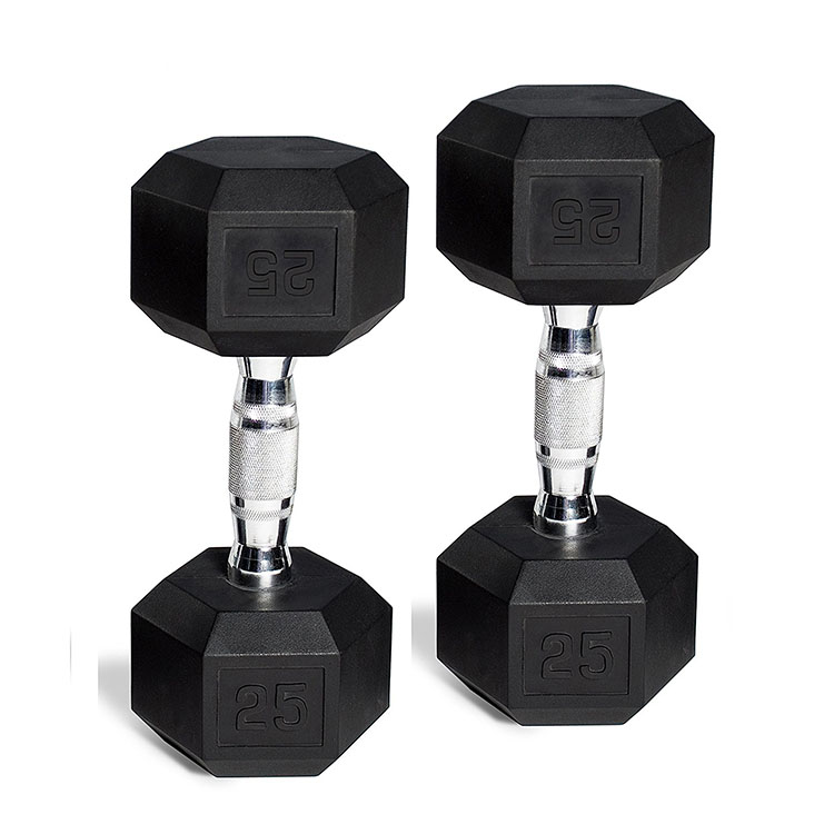 Hex Dumbbell Set - ชุดดัมเบลยางหกเหลี่ยม / ดัมเบล ช่วยส่งเสริมการขาย