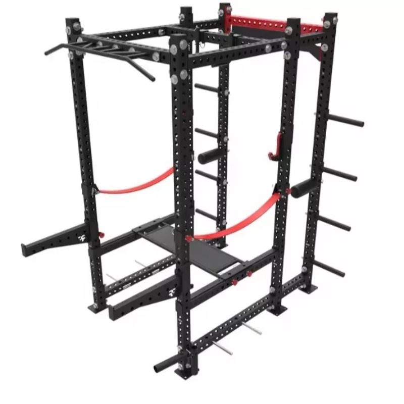 อุปกรณ์ฟิตเนสยิมแบบมัลติฟังก์ช - Squat Rack Power บทวิจารณ์และราคา