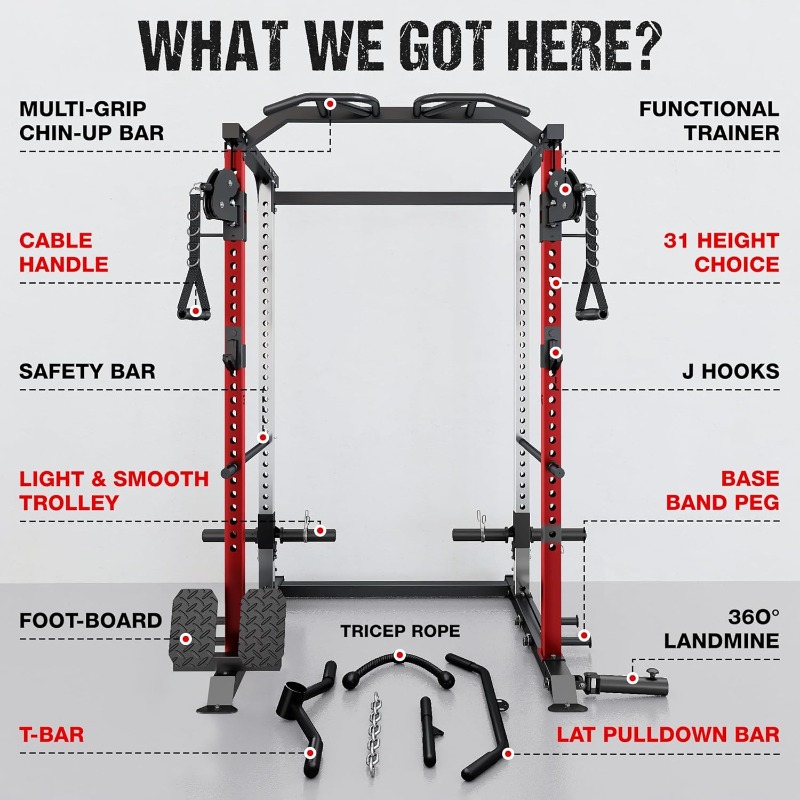 DP01 พาวเวอร์เคจ, แร็คยกน้ำหนั - Squat Rack Power บทวิจารณ์และราคา