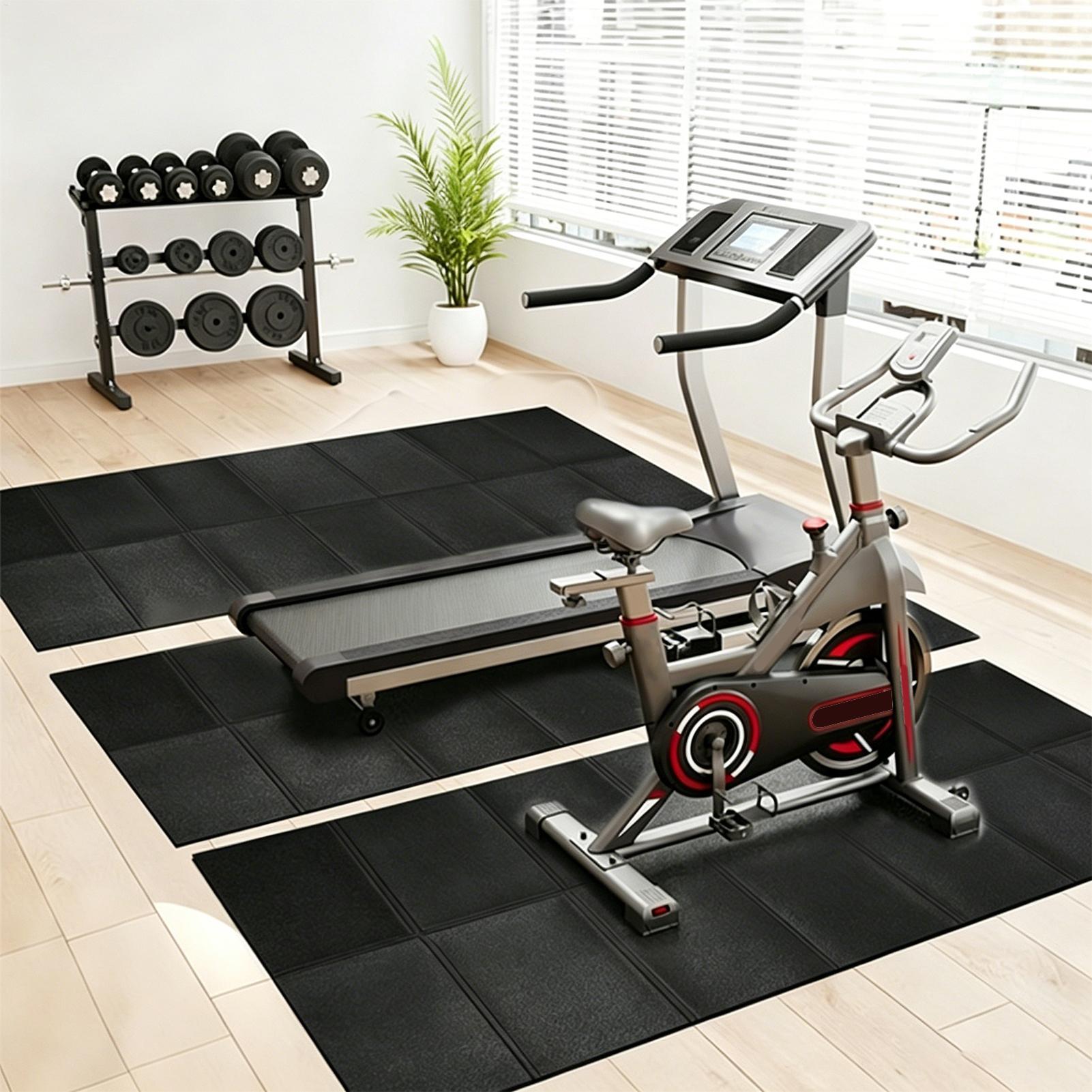 แผ่นรองพื้นลู่วิ่งไฟฟ้า ดูดซับ - Home Gym Leg บทวิจารณ์และราคา