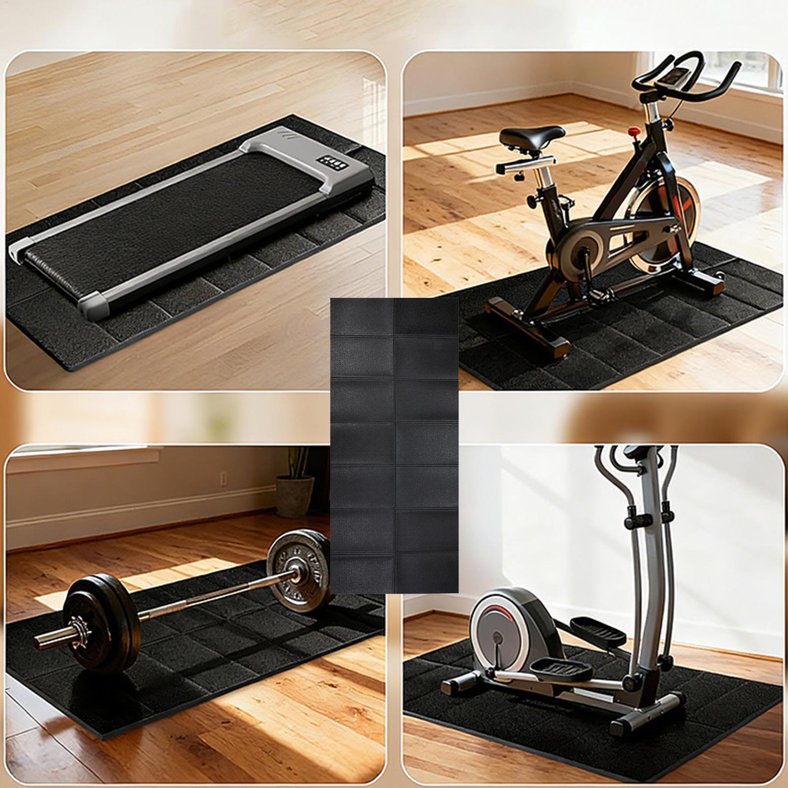 แผ่นรองพื้นลู่วิ่งไฟฟ้า ดูดซับ - Home Gym Leg บทวิจารณ์และราคา