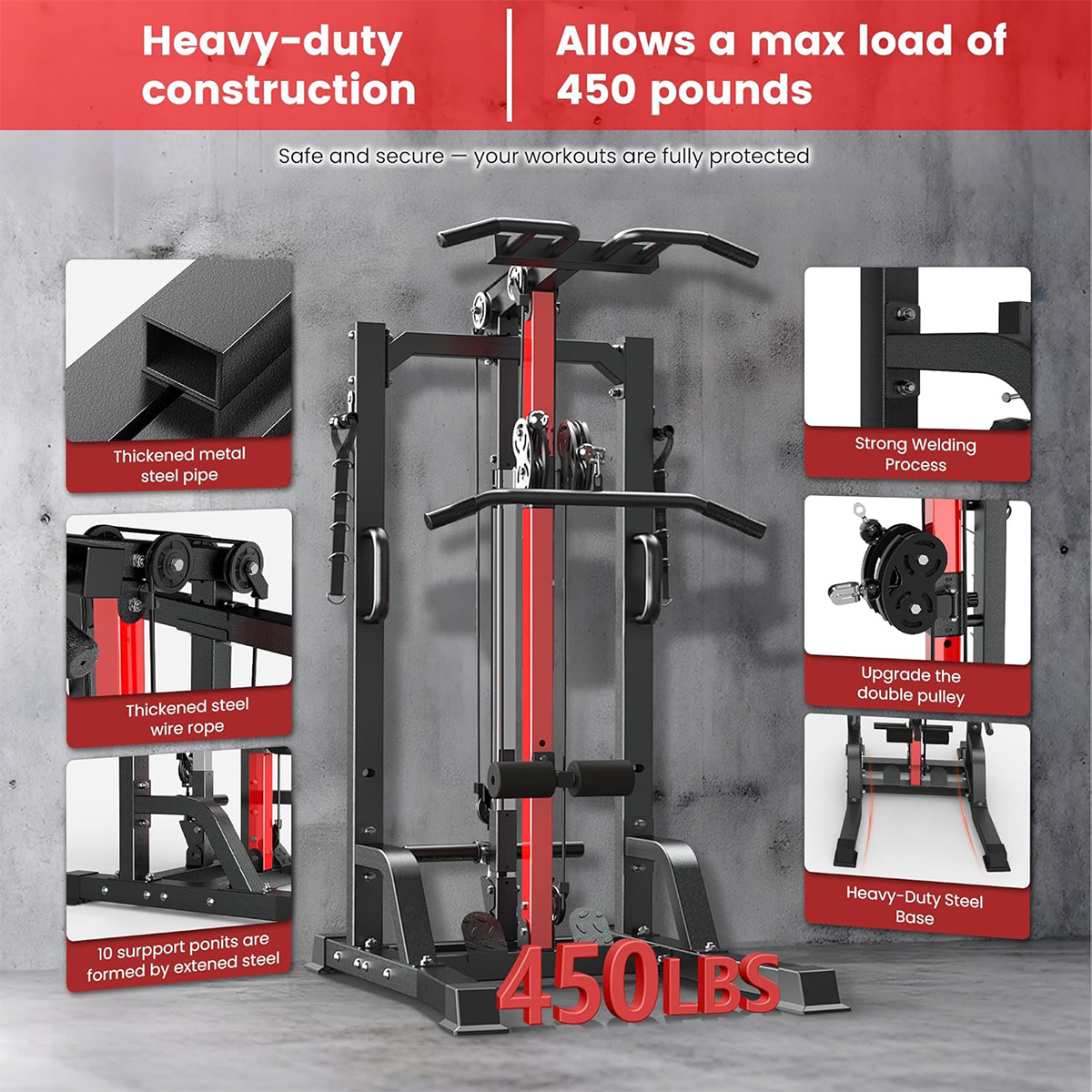 เครื่องออกกำลังกายที่บ้าน Poob - Home Gym Leg บทวิจารณ์และราคา
