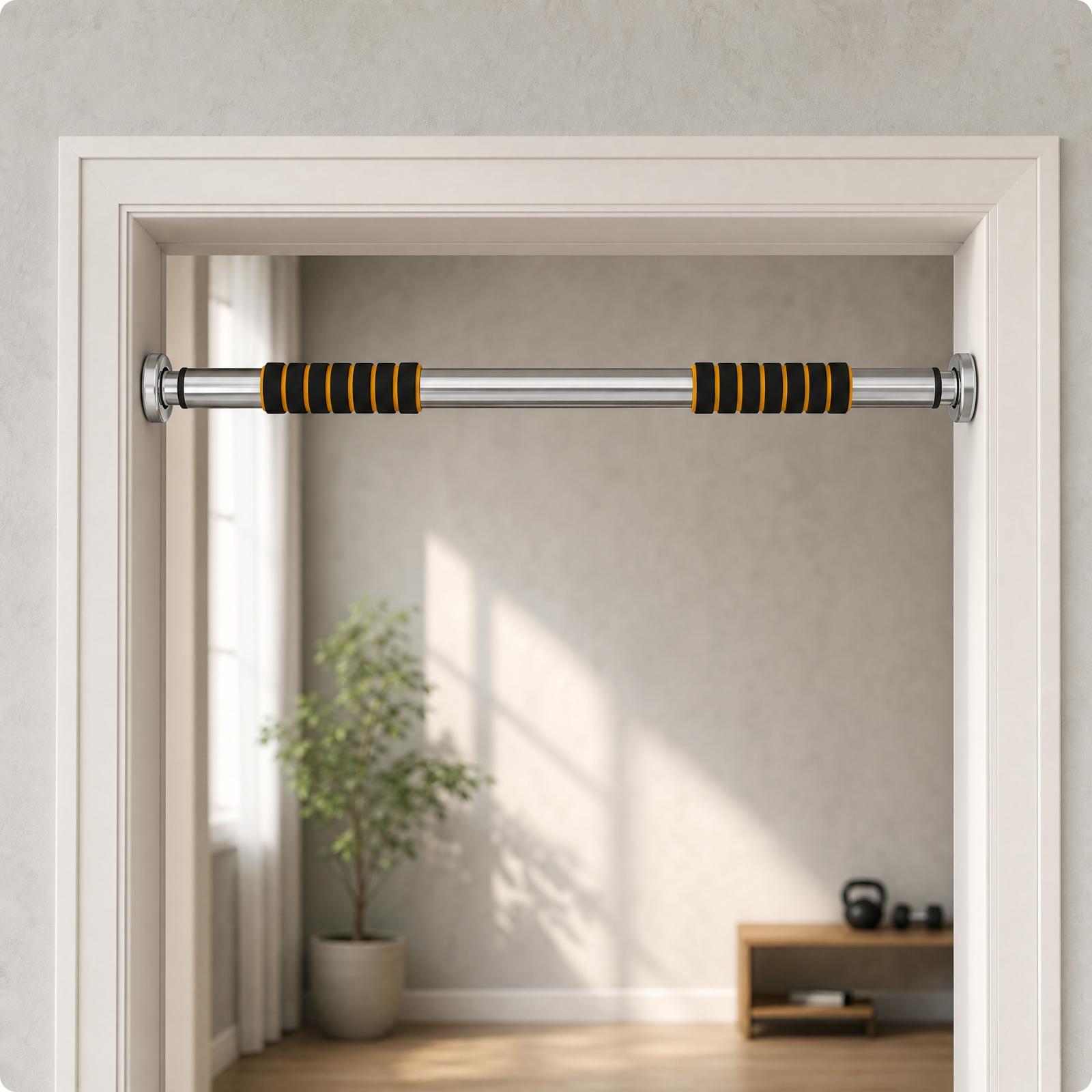 บาร์ดึงข้อปรับระดับได้สำหรับติ - Chin Up Doorframe บทวิจารณ์และราคา