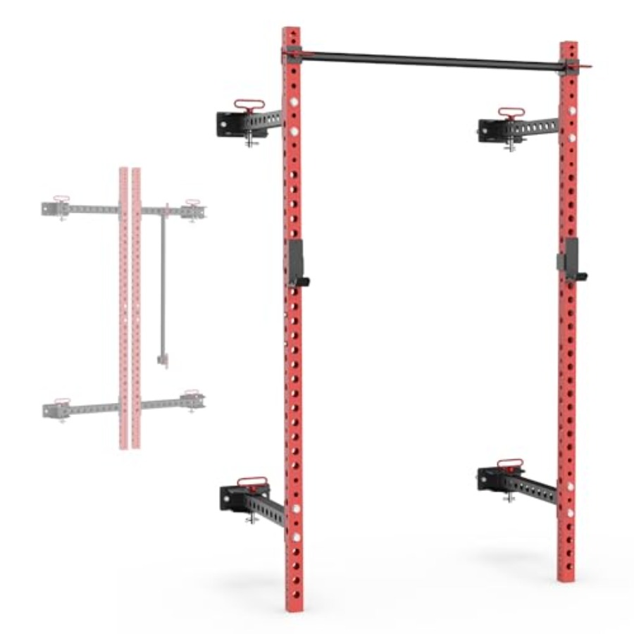 แร็คสควอทแบบพับได้รุ่น 2200 พร - Squat Rack Power บทวิจารณ์และราคา