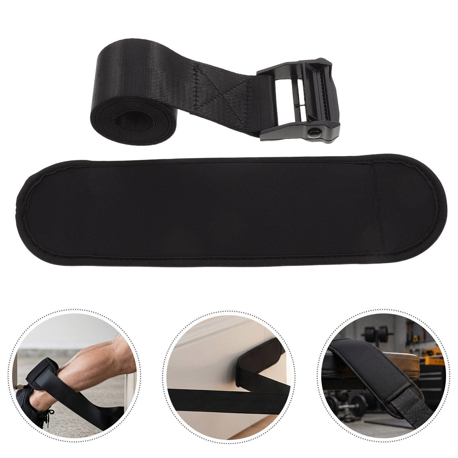 สายรัดปรับระดับได้สำหรับบริหาร - Home Gym Hamstring Exercises บทวิจารณ์และราคา