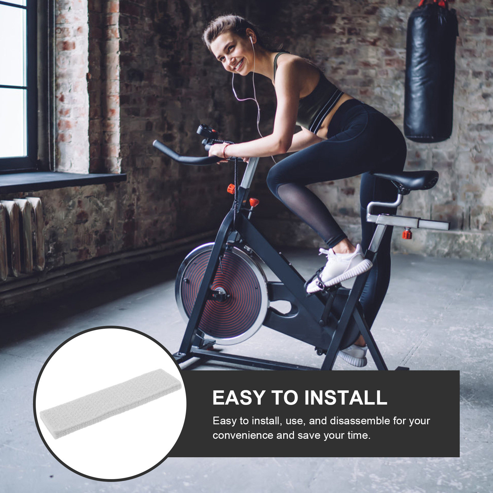 ผ้าเบรกสำหรับจักรยานออกกำลังกา - Home Gym Installation บทวิจารณ์และราคา