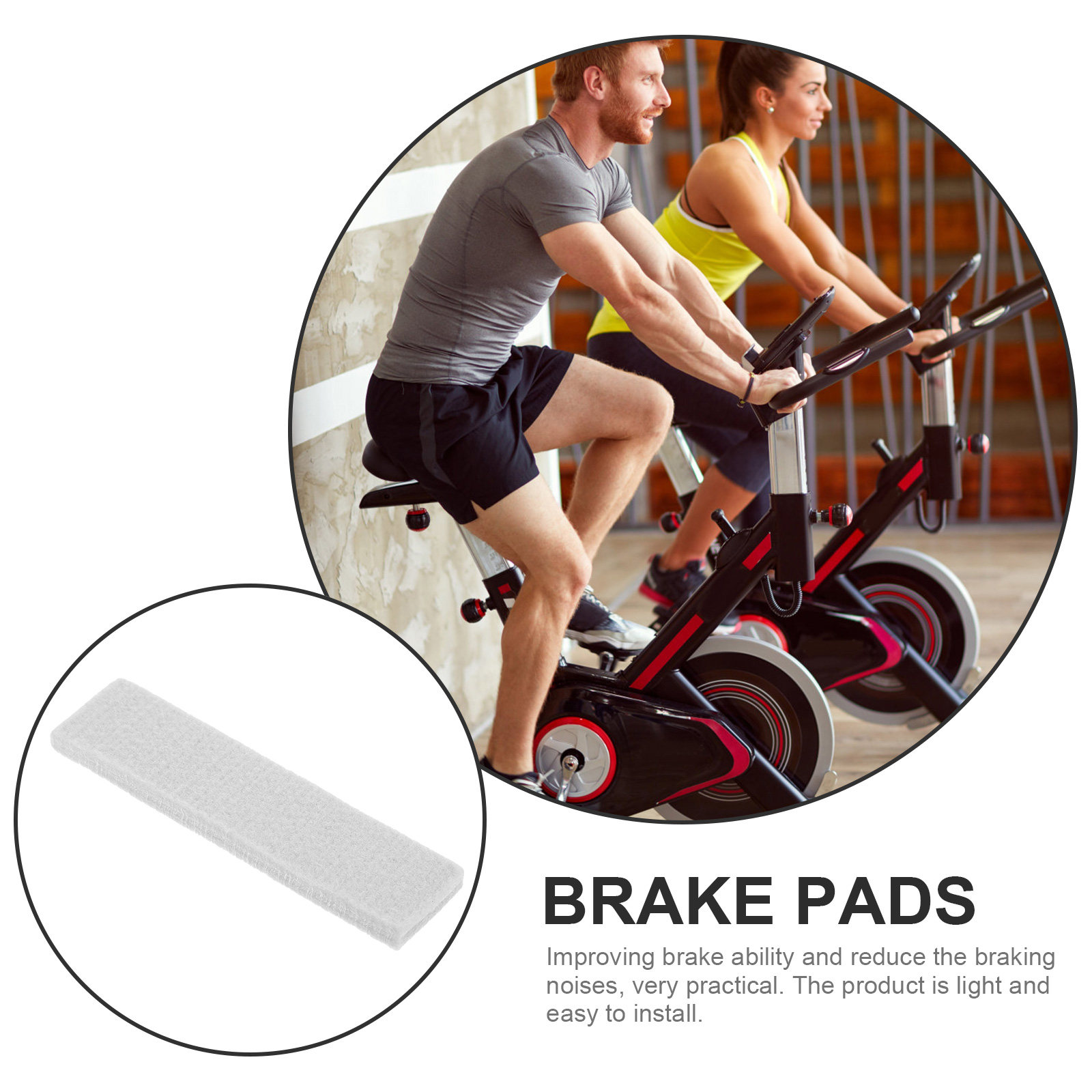 ผ้าเบรกสำหรับจักรยานออกกำลังกา - Home Gym Installation บทวิจารณ์และราคา