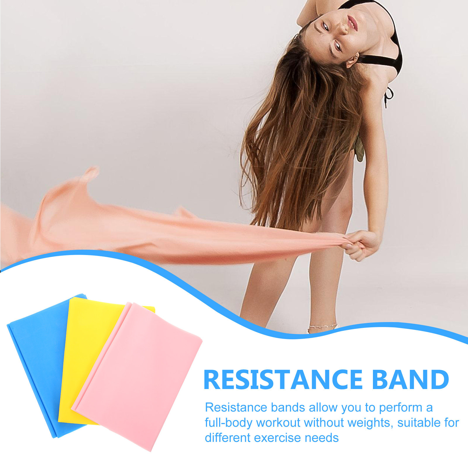 ชุดสายยืดโยคะ TPE 3 ชิ้น สายยื - Home Gym Hamstring Exercises บทวิจารณ์และราคา