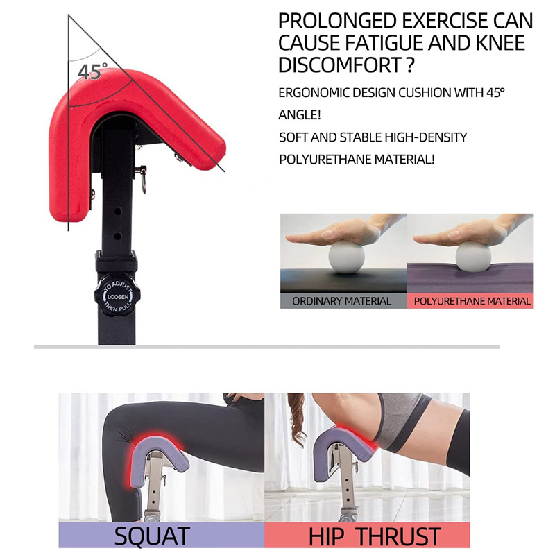 เครื่องออกกำลังกายแบบพับได้ 3  - Home Gym Hip Thrust Machine บทวิจารณ์และราคา