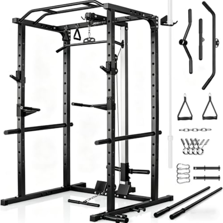 แร็คออกกำลังกายแบบมัลติฟังก์ชั - Squat Rack Power บทวิจารณ์และราคา