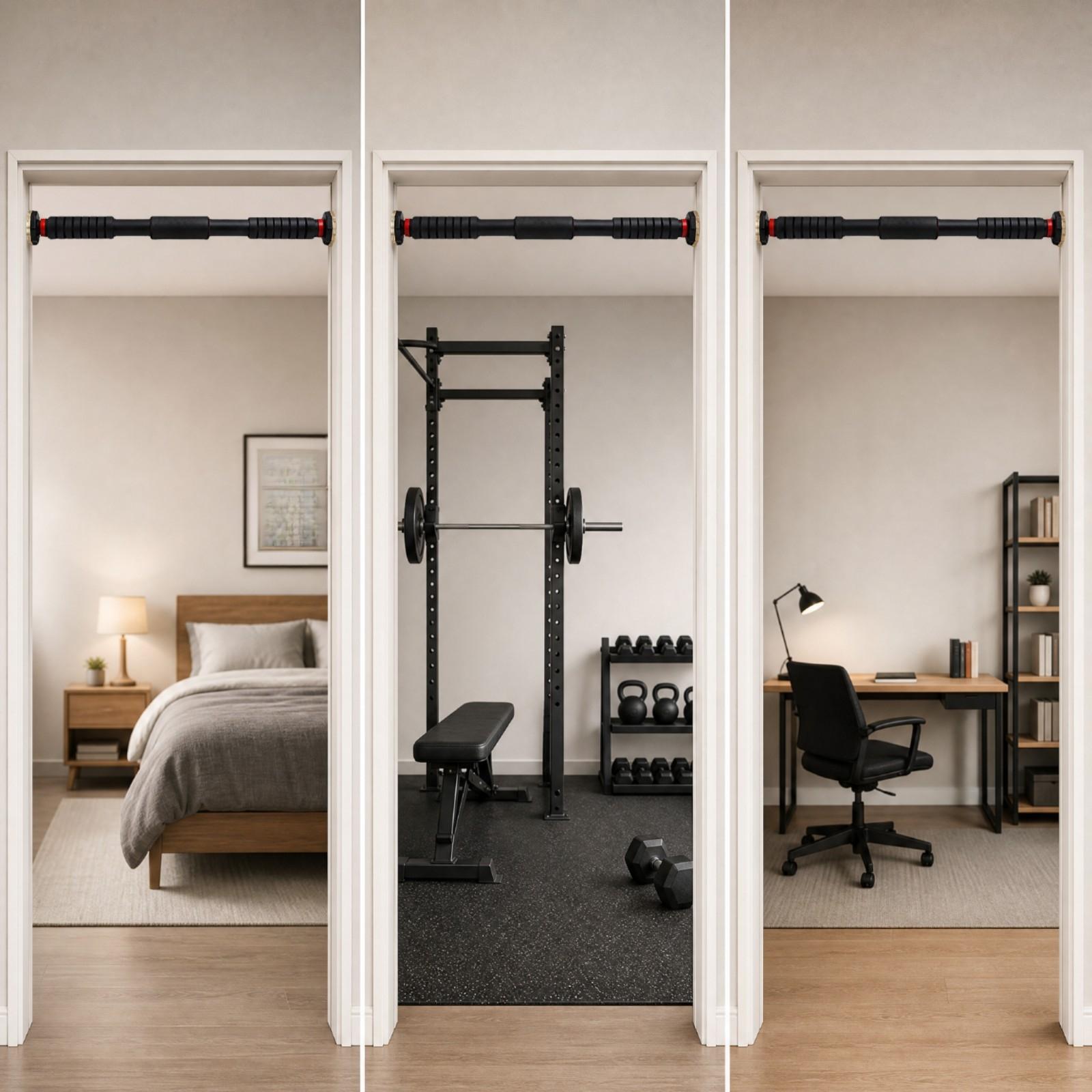 บาร์โหนแบบพกพาสำหรับใช้ในบ้าน  - Chin Up Doorframe บทวิจารณ์และราคา