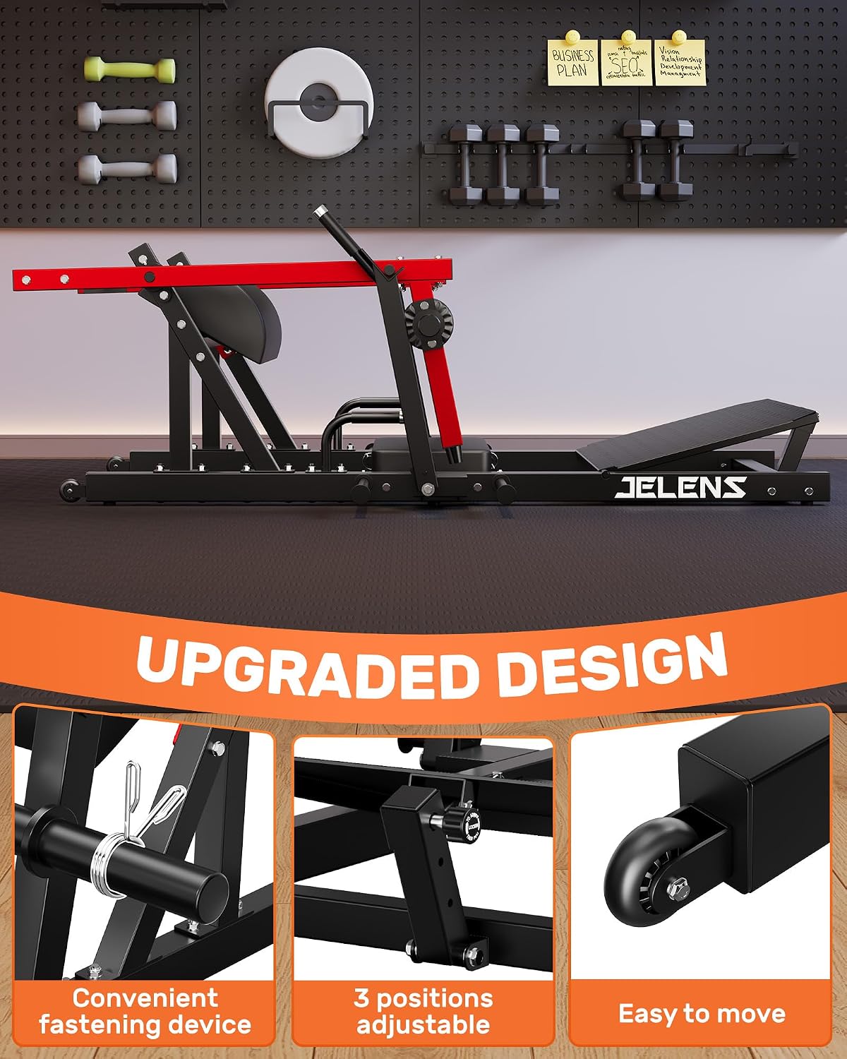 เครื่องบริหารกล้ามเนื้อสะโพกแล - Home Gym Hip Thrust Machine บทวิจารณ์และราคา