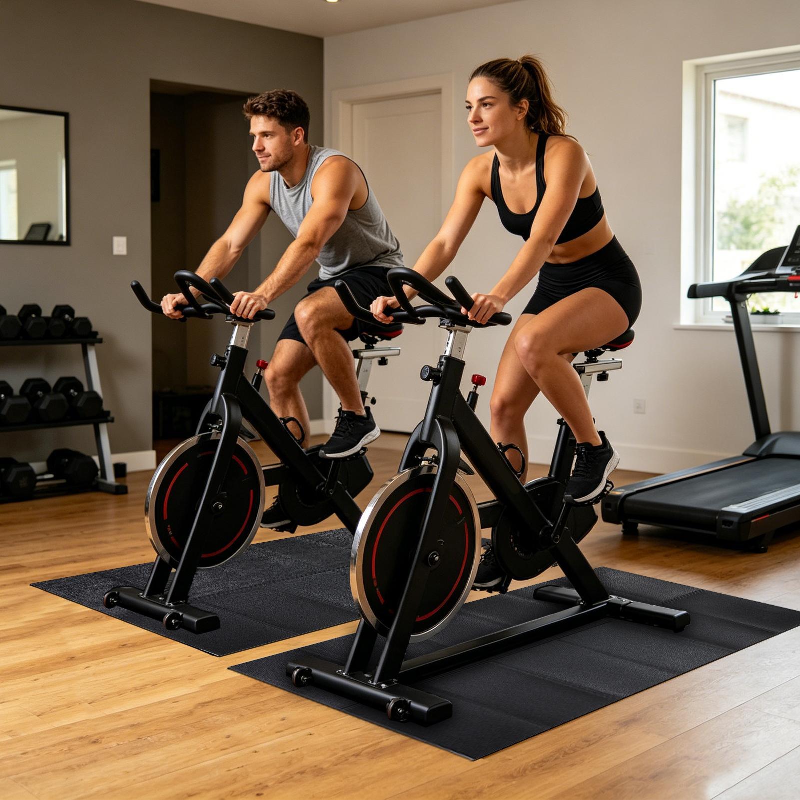 แผ่นรองลู่วิ่งไฟฟ้าแบบหนา กันน - Home Gym Leg บทวิจารณ์และราคา