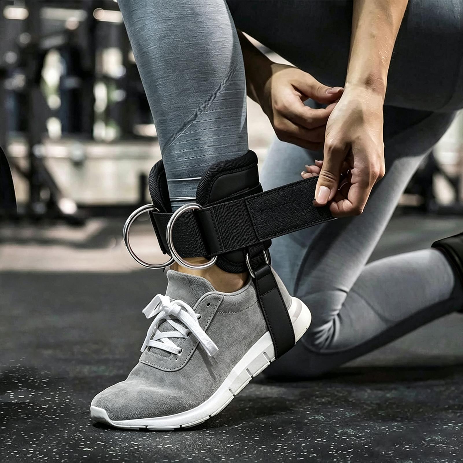 สายรัดข้อเท้าสำหรับเครื่องออกก - Home Gym Leg บทวิจารณ์และราคา
