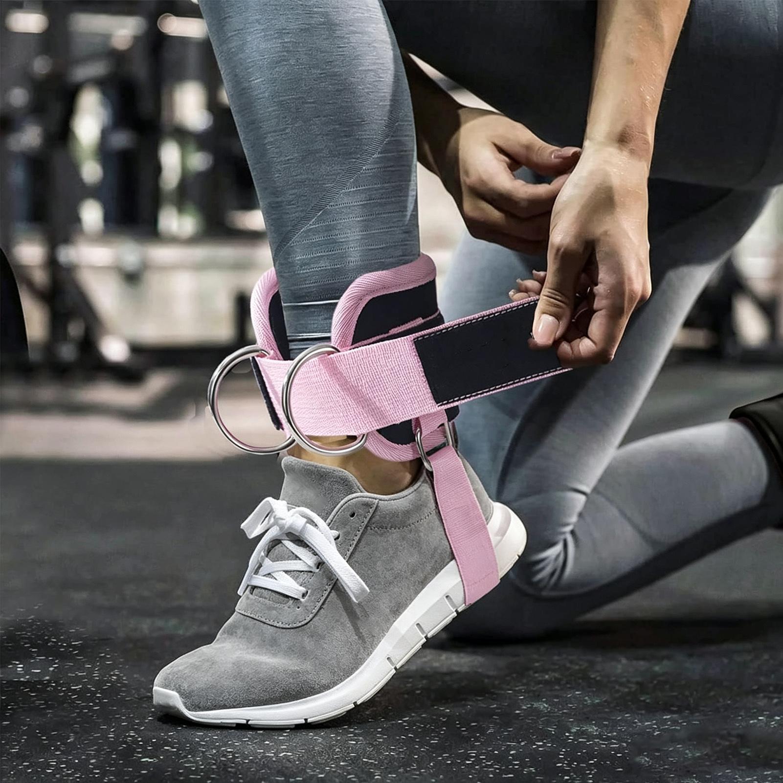 สายรัดข้อเท้าสำหรับเครื่องออกก - Home Gym Leg บทวิจารณ์และราคา