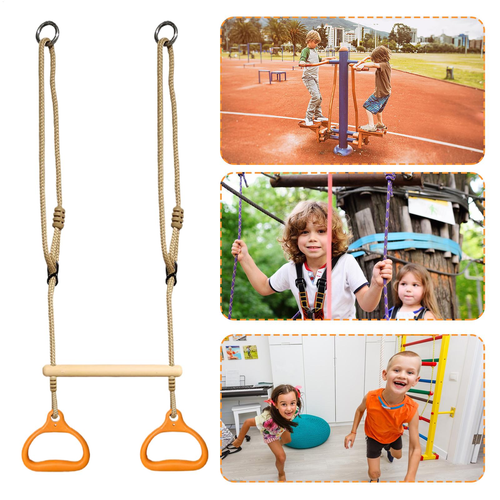 อุปกรณ์สนามเด็กเล่นแทรปีซสวิงบ - Home Gym Installation บทวิจารณ์และราคา
